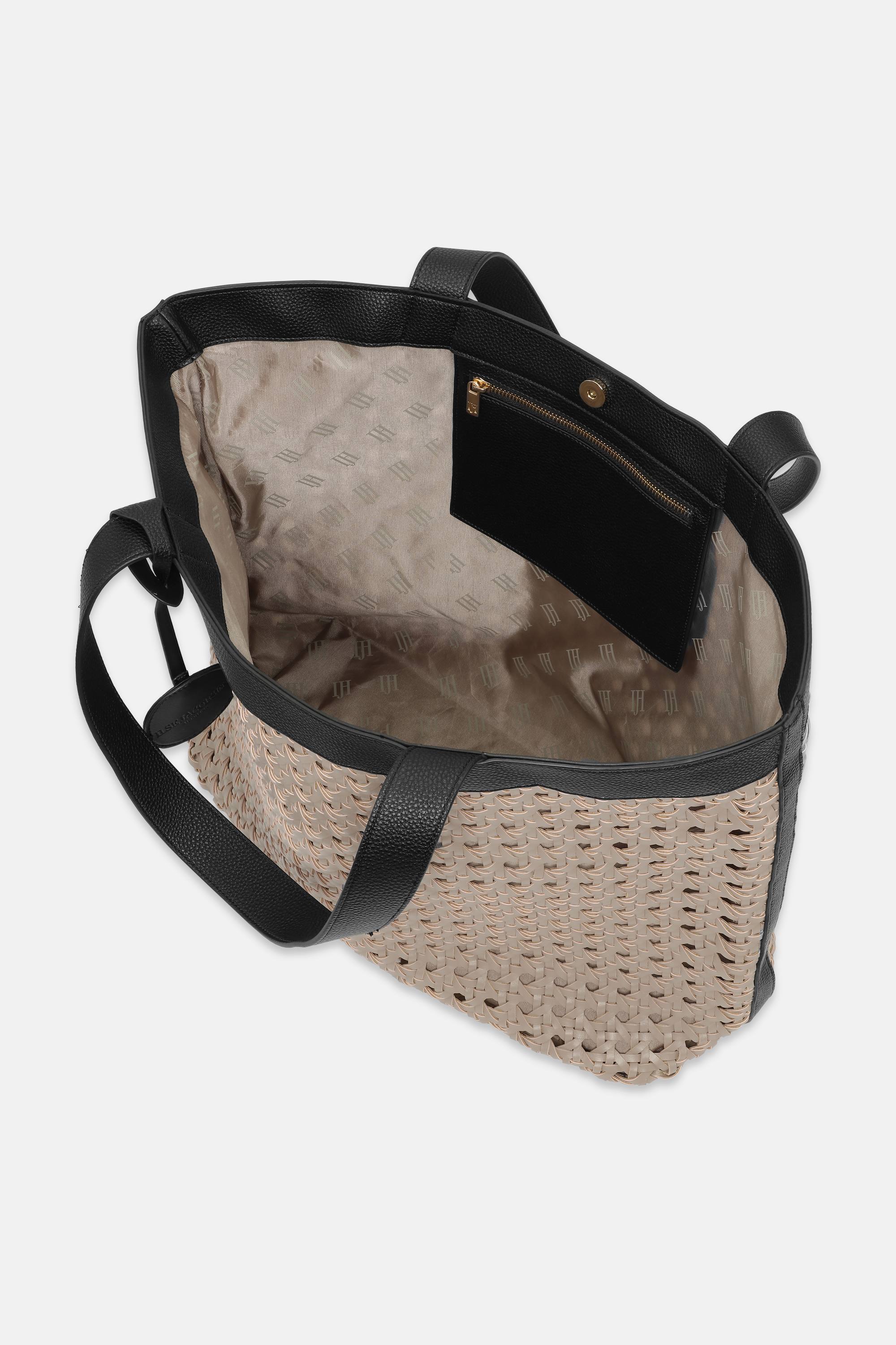 Bolso de Playa Grande - Sand Pile Black